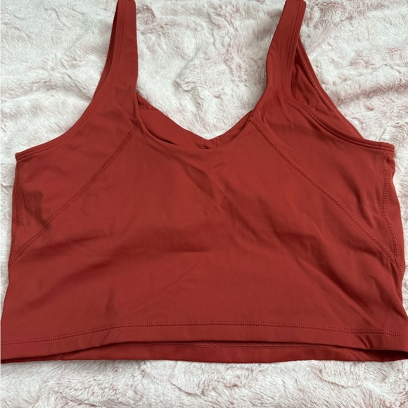 Rust Sports Top - Picture 2 of 3